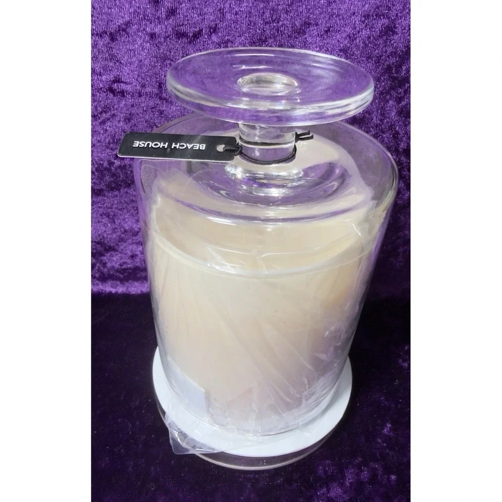Apothecary Guild Candle Beach House Glass Cover Zodax‎ Summer Discontinued